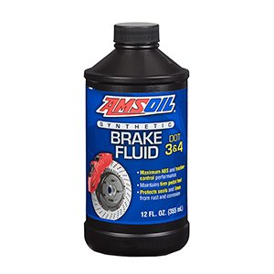 DOT 3 and DOT 4 100% Synthetic Brake Fluid