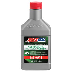 0W-8 100% Synthetic Hybrid Motor Oil