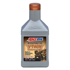 SAE 60 100% Synthetic V-Twin Motorcycle Oil