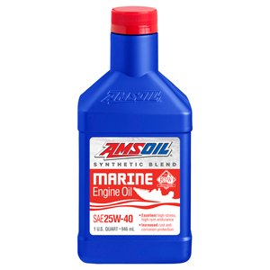 25W-40 Synthetic-Blend Marine Engine Oil