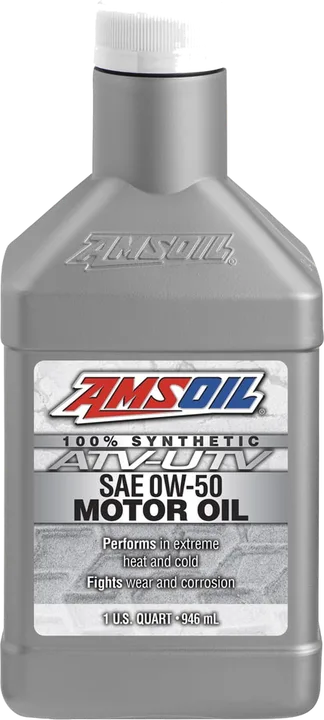 0W-50 100% Synthetic ATV/UTV Motor Oil