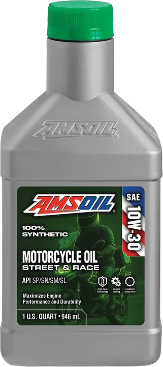 10W-30 100% Synthetic Metric Motorcycle Oil