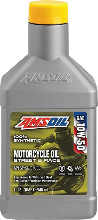 10W-50 100% Synthetic Motorcycle Oil