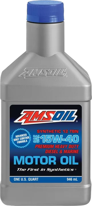 15W-40 Heavy-Duty Diesel and Marine Oil