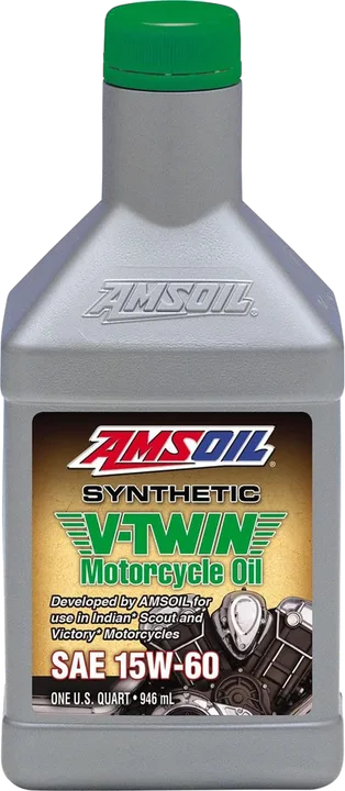 15W-60 100% Synthetic V-Twin Motorcycle Oil
