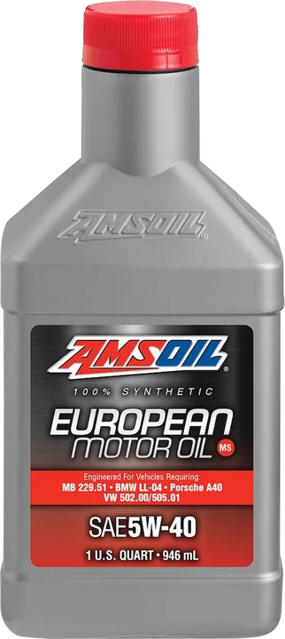 5W-40 MS 100% Synthetic European Motor Oil