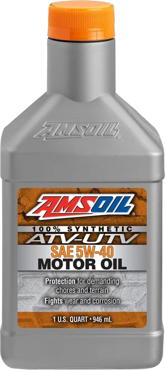 5W-40 100% Synthetic ATV/UTV Motor Oil