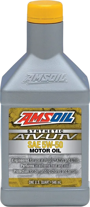 5W-50 100% Synthetic ATV/UTV Motor Oil