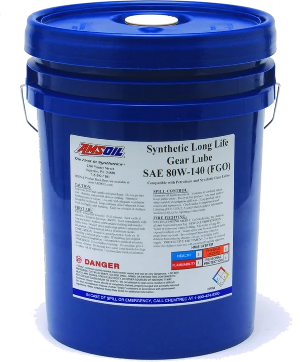 80W-140 Long Life 100% Synthetic Gear Lube