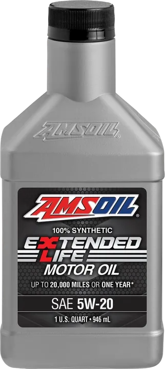 Extended-Life 5W-20 100% Synthetic Motor Oil
