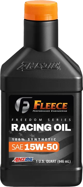 Freedom Series 15W-50 100% Synthetic Racing Oil