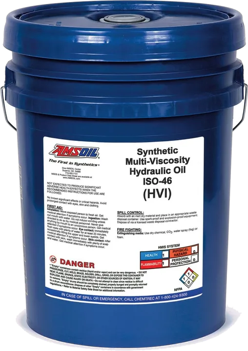 ISO 46 100% Synthetic Multi-Viscosity Hydraulic Oil