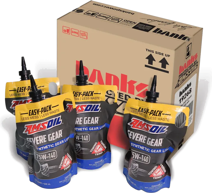 Banks AMSOIL 75w140 First Fill 4-Qt Easy Pack