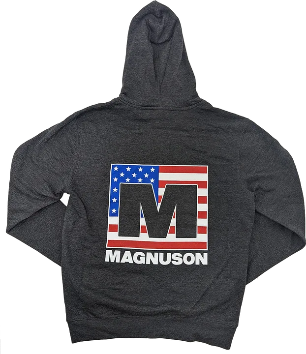 Magnuson Grey Flag Hoodie