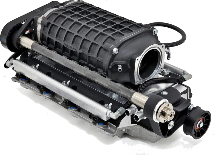 Magnuson Universal LS Swap Jack Shaft Hot Rod Supercharger Kit — C6 Corvette (LS)